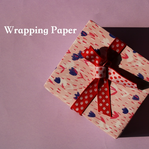 Paperfun Small Fresh Red Blue Flow