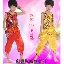  Starting point Special offer Boys Indian dance performance clothing Childrens ethnic dance performance clothing Childrens big class boys show