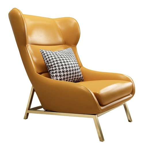 После легкой роскоши, современное скандинавское повседневное кресло маленькие подразделения одиночное диван стул гостиная гостиная