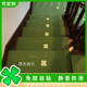 Solid wood stair step mat glue-free self-adhesive home non-slip spiral staircase carpet steps with luminous floor mat