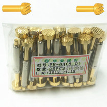 Probe PH-6H fine teeth plum needle PH-6A cup shaped needle integrated needle 8 0MM large head needle spring thimble