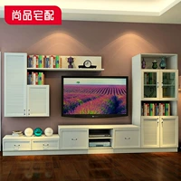 Shangpin nhà với sự kết hợp nhà hàng mục vụ Hàn Quốc Tủ TV Toàn bộ nội thất nhà tùy chỉnh Thiết kế thước miễn phí - Bộ đồ nội thất mẫu giường ngủ đẹp đơn giản