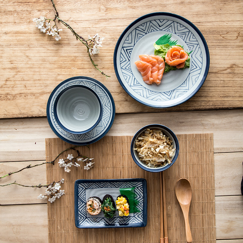Lototo Japanese ceramics tableware small household new creative nice fresh food dish dish dish fruit bowl