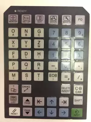 Mitsubishi M70 key film machine tool key board key processing center key film film switch