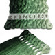 ຜ້າໄຫມເບີ 34 olive green silkworm baby Su embroidery silk thread embroidery embroidery entangled velvet flower diy handmade