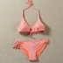 Mùa hè bên bờ biển áo tắm ren nữ hai mảnh kích thước ngực gợi cảm tụ tập bikini chia áo tắm Bikinis