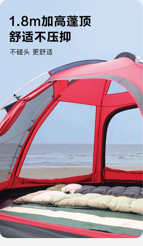 lều đi rừng Thiết bị cắm trại Himalaya hoàn chỉnh lều cắm trại ngoài trời qua đêm 3-4 người gia đình công viên giải trí lều dã ngoại lều 2 người thuê lều camping