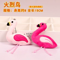 Флуоресцентный зеленый фламинго