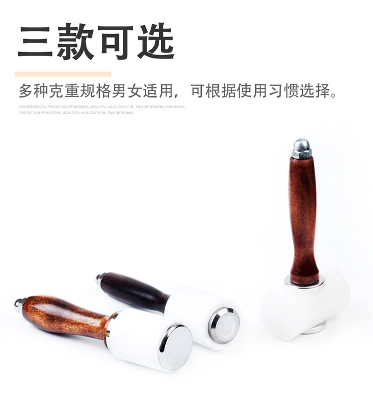 Da bò da nylon búa búa chuyên nghiệp cú đấm bằng tay da để cài đặt-phục hồi thấp công cụ búa búa phần cứng không bị tổn thương - Công cụ & vật liệu may DIY dụng cụ đan len cơ bản