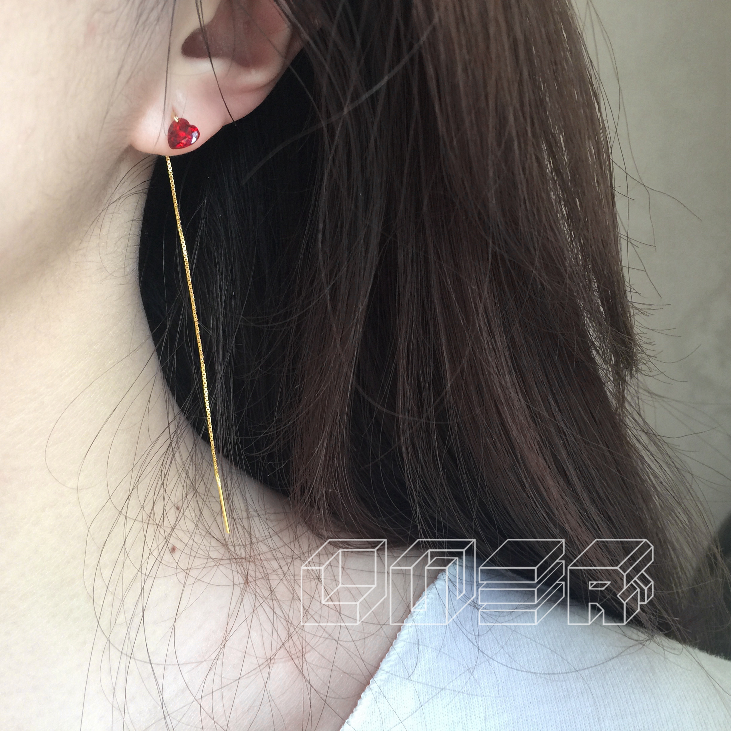 Boucles d oreilles pendantes Femme OTHER   en Argenterie - Ref 3101341 Image 2