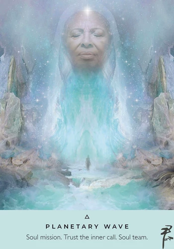 healing waters oracle 44 Британская версия карты Healing Water New American Free Dosping Direct Prement