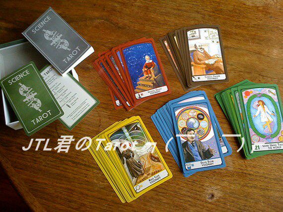 science tarot scientific tarot card English original brand new American straight mail