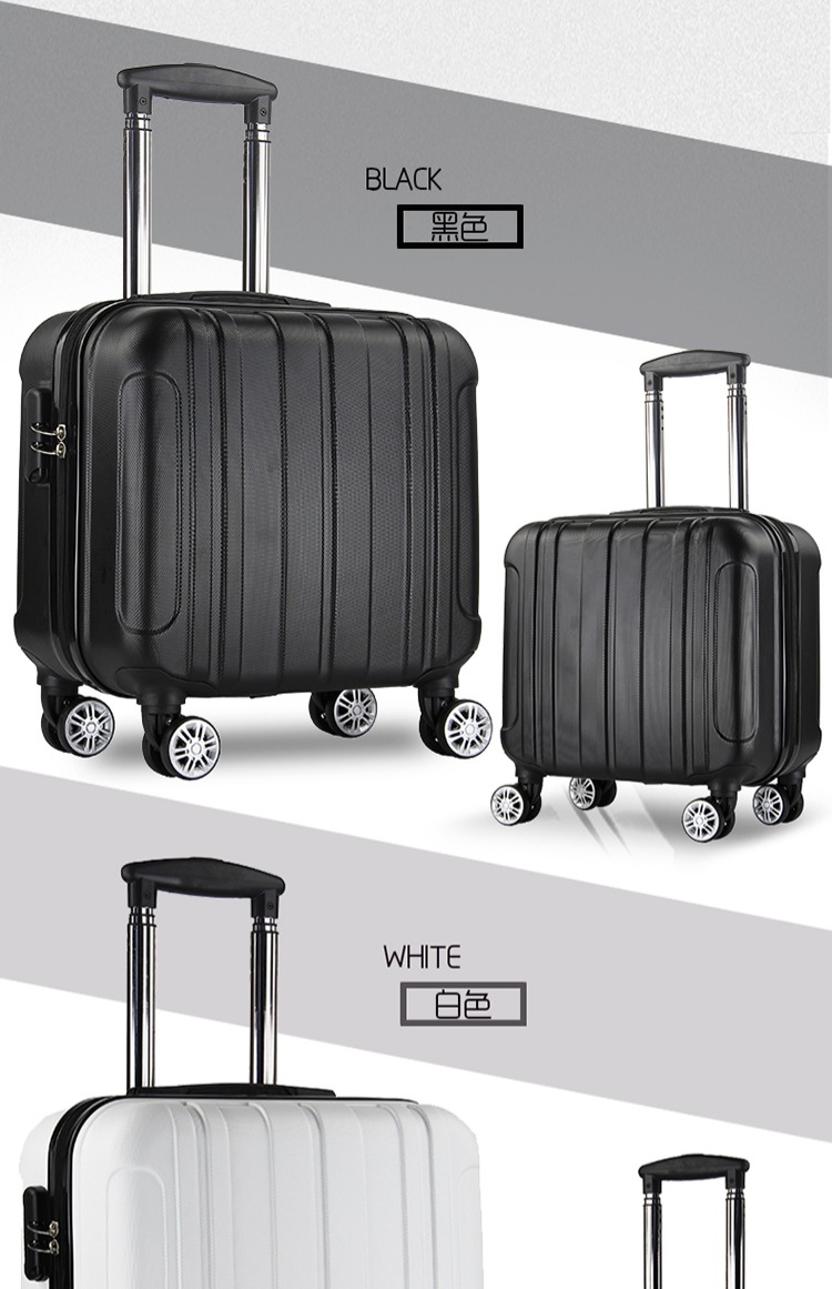 16 inch vali nhỏ dễ thương mini xe đẩy trường hợp nội trú nam và nữ mật khẩu du lịch hộp phiên bản tiếng Hàn của nhỏ tươi 18 vali kamiliant