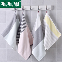 3 cotton hand towel hanging absorbent cute household gauze square towel