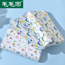 Summer thin childrens latex pillowcase 50x30 cotton latex pillow special pillowcase pillow leather full set of cotton