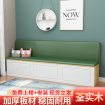 Card seat sofa storage stool storage sofa corner locker storage stool soft bag soft lean card seat dining table home