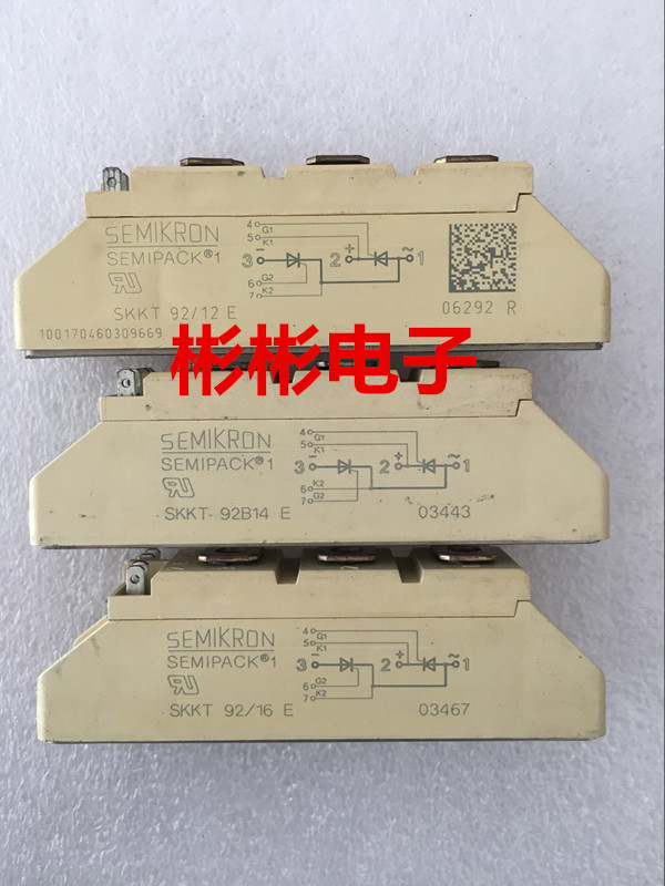 Ximankang original disassembly semiconductor control rectifier module SKKT92 12E SKKT92 14E SKKT92 16E