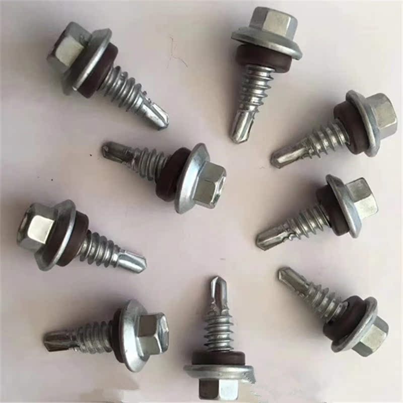 Factory direct selling standard parts screw hexagonal drill tail wire countersunk head pan head self-tapping wood screw dovetail wire self-drilling wire