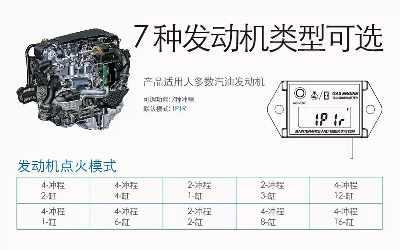 dong ho koso sirius Máy đo tốc độ chống nước cảm ứng động cơ xăng xe máy đặt lại bộ đếm thời gian tích lũy để xem tốc độ tối đa đồng hồ xe sirius chính hãng đồng hồ điện tử xe taurus