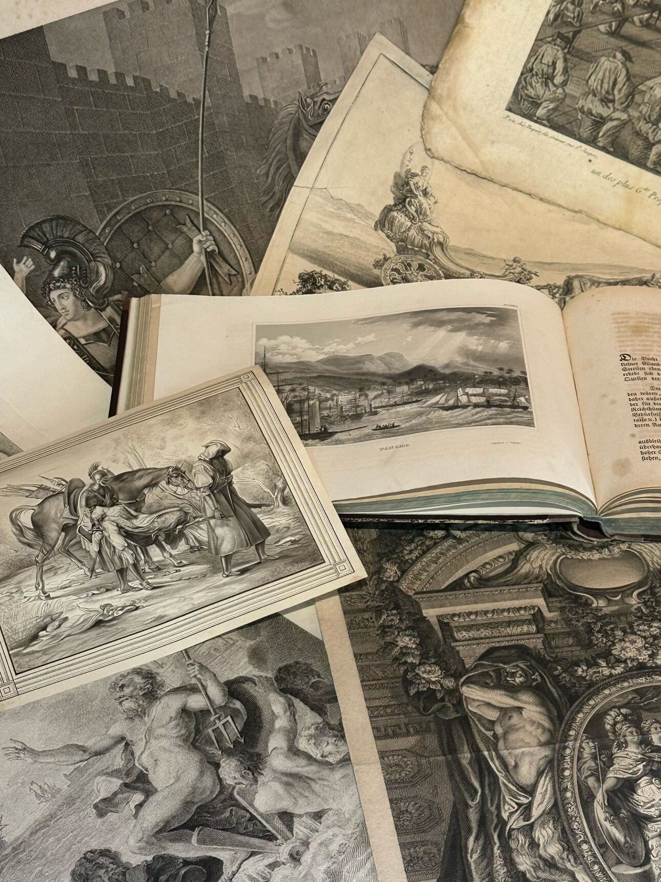 Post-premium links Atlantic Antiquity prints sketches Black and white color prints Painted Wooden Bronze Stone board paintings Do not take a casual film-Taobao