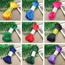 Line 5 Chinese knot wire hand woven bracelet jewelry accessories woven rope DIY material Korean Silk 1 price