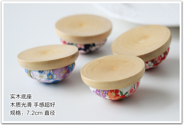 Gió Bronzing gỗ thỏ đáy pin pad cổ tay dây đeo pin gói pin DIY handmade cross-stitch công cụ cơ sở - Công cụ & vật liệu may DIY dụng cụ đan len