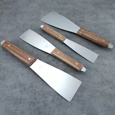 Printing machine oil adjustment and ink adjustment shovel Stainless steel thickened putty knife Offset printing screen printing ink Paint coating ink scraping blade