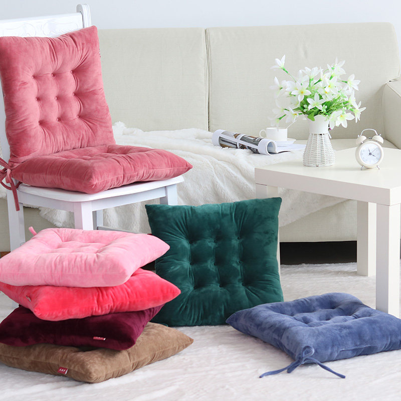 Plush Thickened seat cushion Four Seasons Dining Chair Cushion Chair Cushion Student Cushion Tatami Office Seat Cushion