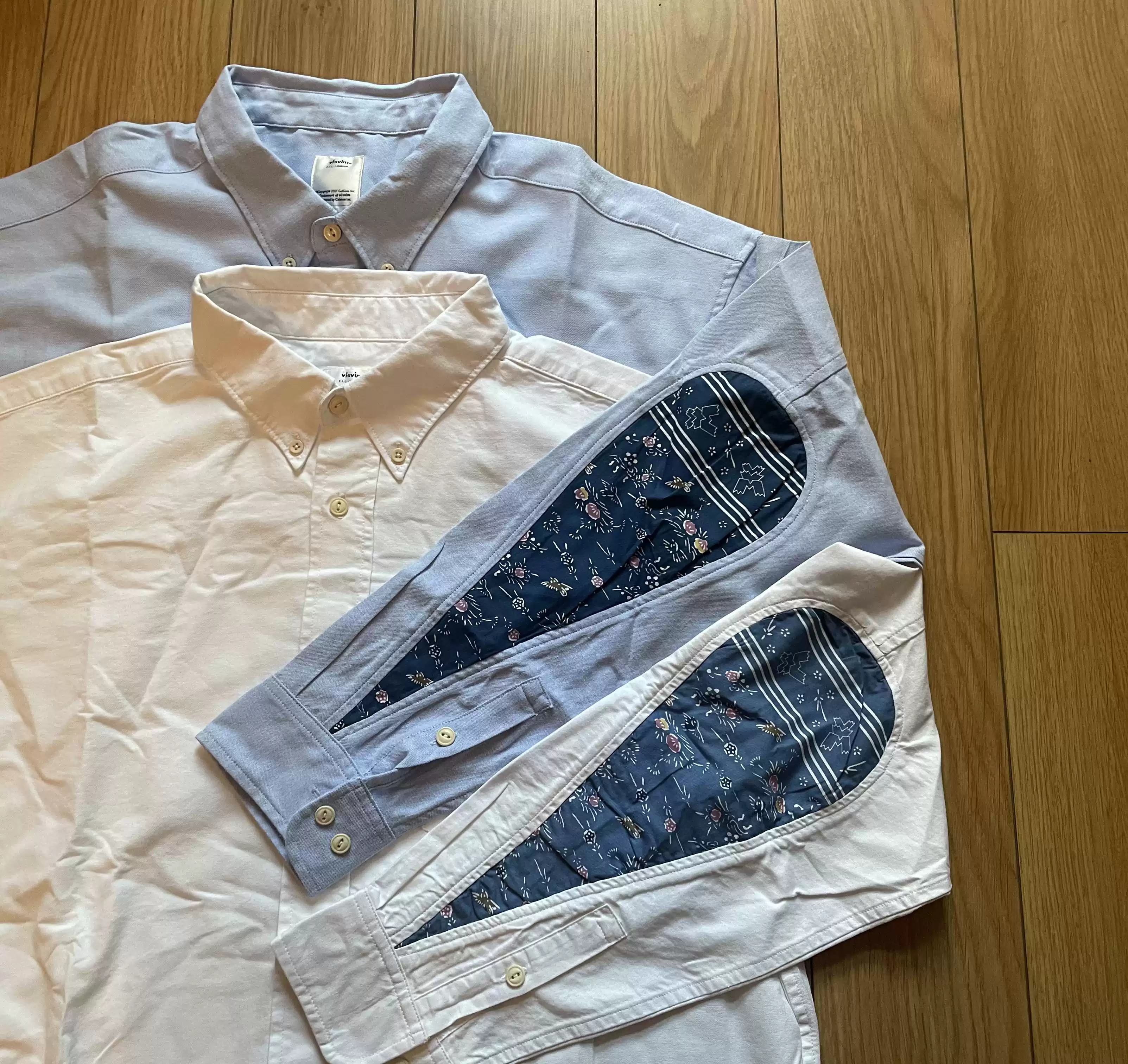 現貨】VISVIM1 ALBACORE GARUDA SHIRT 腰果花水滴拼接襯衫21AW
