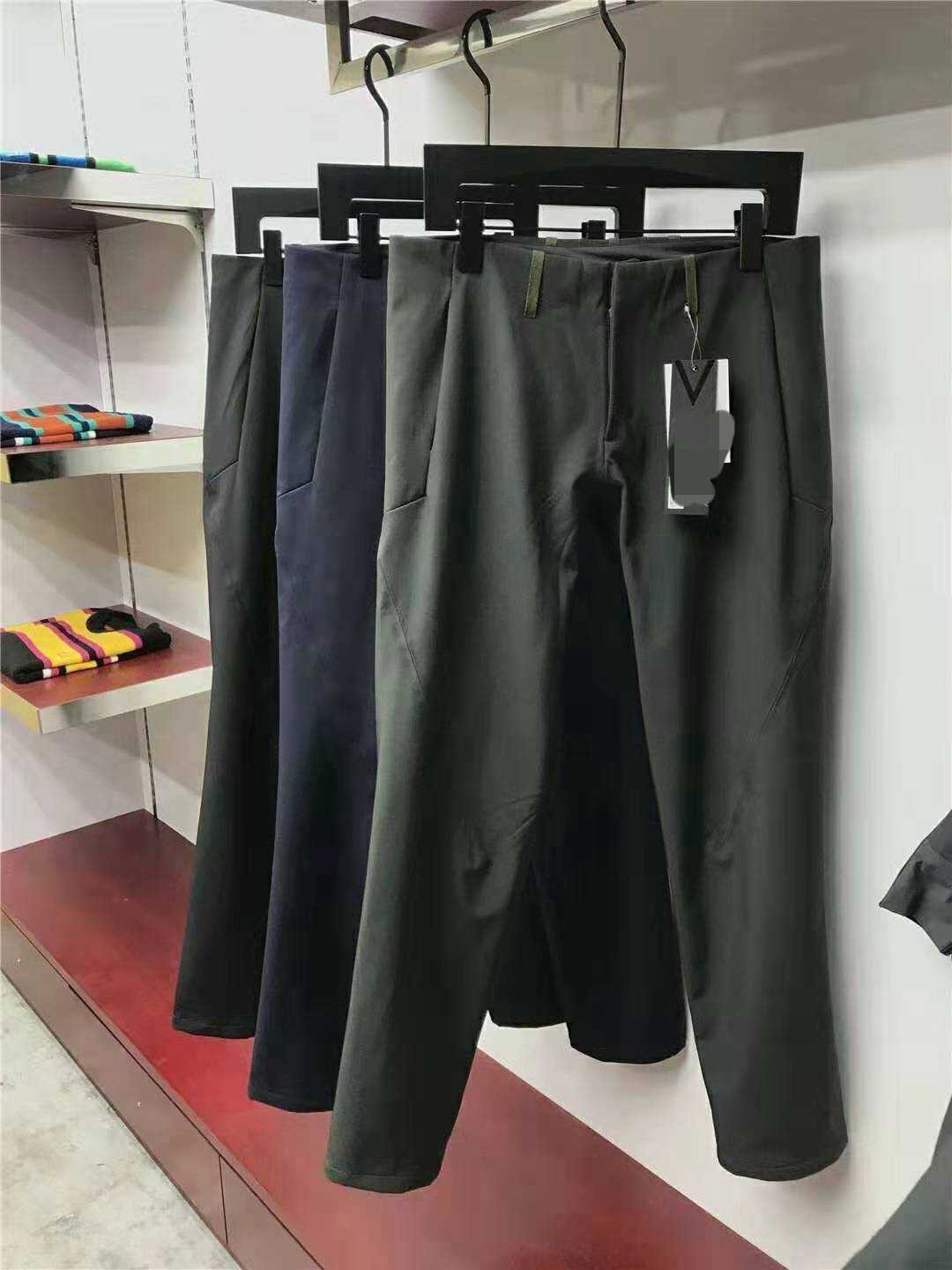 Wujia Bird Outdoor Men's Autumn/Winter Plus Fleece Versatile Business Series Casual Trousers