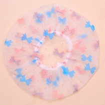 Korean cute cartoon waterproof shower cap plastic adult female long hair shower cap waterproof shower cap shower cap