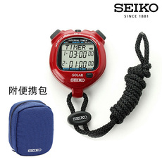 секундомер 日本精工seiko秒表svaj103/svaj101/001太阳能计时器秒表运动裁判