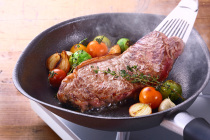 Southern Japan Iron Willow Zongali 25cm iron pan with handle non-stick frying pan steak