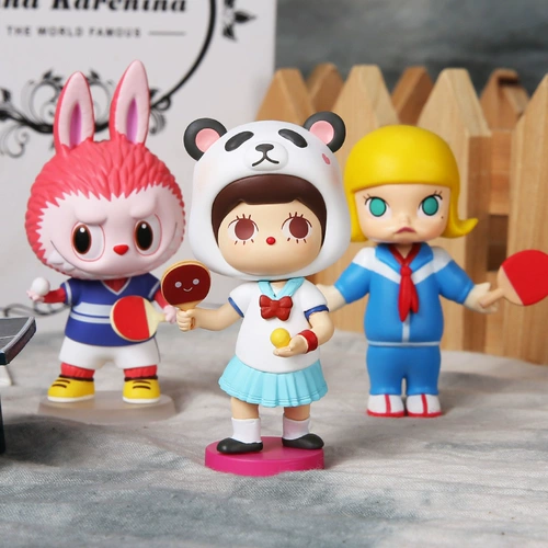 Фигурка для настольного тенниса, кукла для пин-понга, настольный креативный сувенир, подарок на день рождения