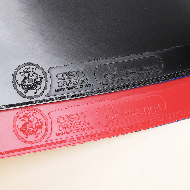 CnsTT Kestin Qinglong table tennis set glue in the sticky anti-glue table tennis racket rubber skin blue devil cake sponge