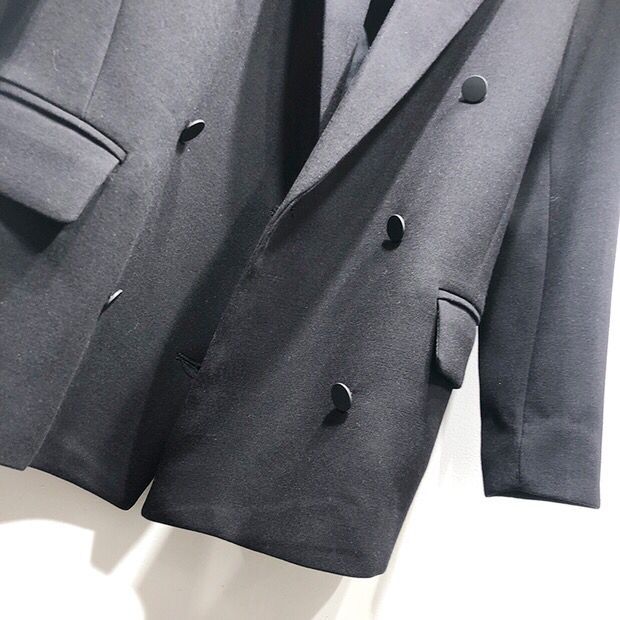 Hàn Quốc Dongdaemun 2018 thu đông mới ve áo nhỏ phù hợp với áo hai dây dài tay nữ nền móng áo blazer nữ
