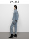 DAZZLE 地素牛仔裤2025年春季新款蓝色牛仔裤