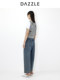 [Green New Year Series]Dazzle Denim Pants 25 Spring Pleated Wide-Leg Pants