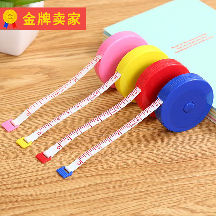 Small leather ruler measuring tape meter rice size height waist circumference soft ruler tool dressmaking measuring clothes baby scale baby double face