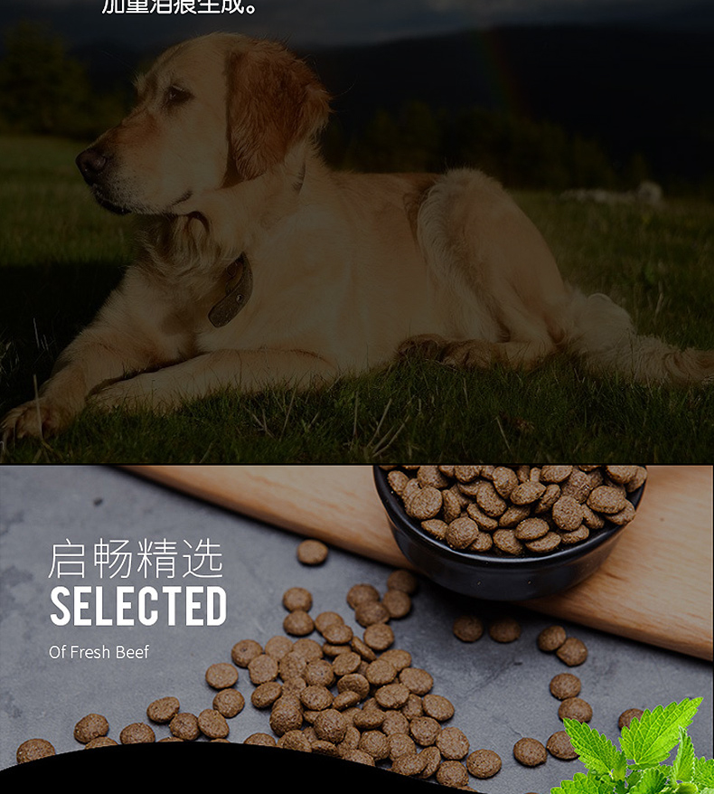 Thức ăn cho chó Kaichang Jinmao Labrador chó lớn đặc biệt tự nhiên chó con chó trưởng thành chó 10 loại chung 20 kg tải 40 - Chó Staples hạt mềm cho chó con