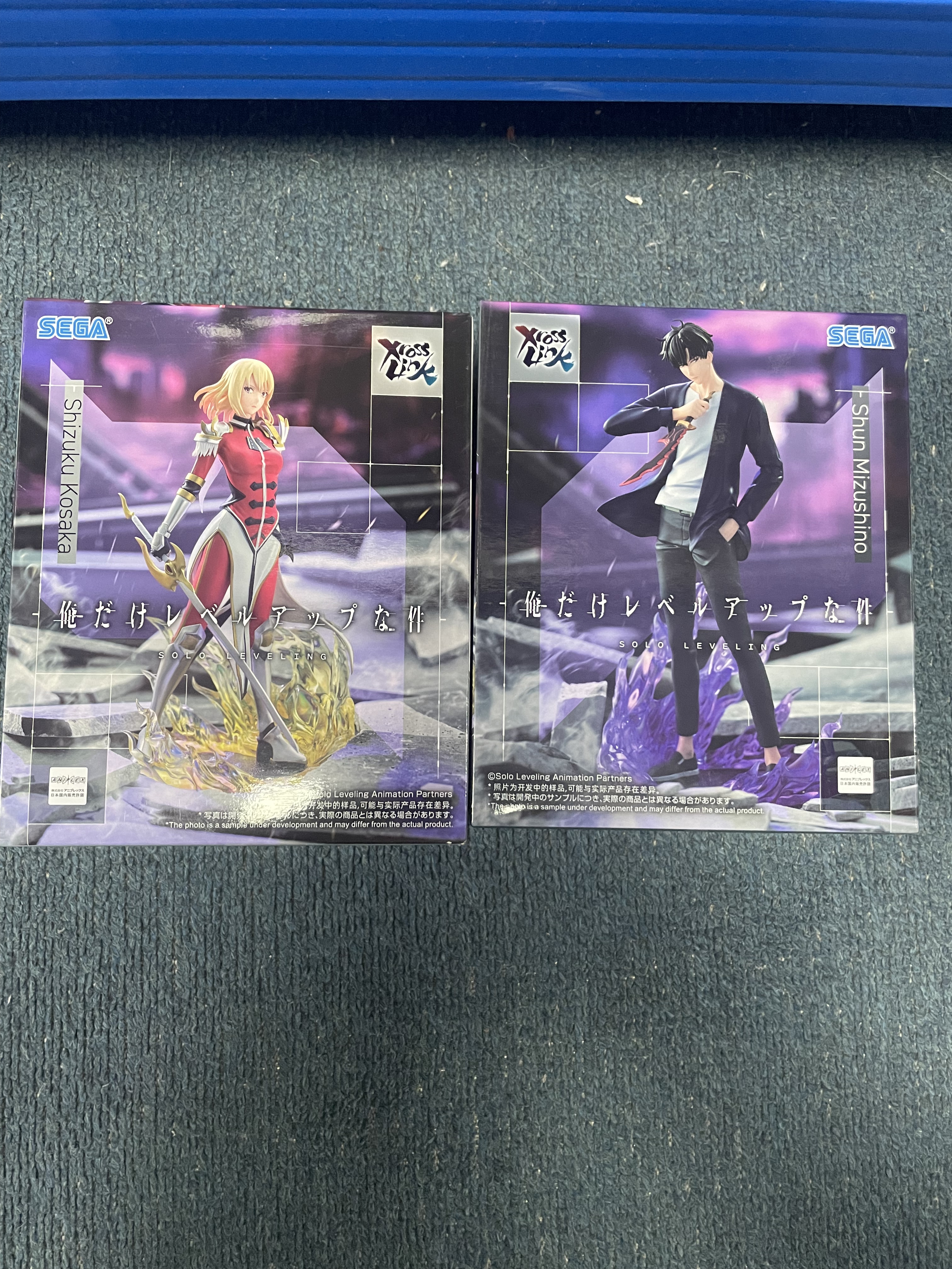 Japanese Version in Stock Sega Solo Leveling Xrosslink Cheng Xiaoyu Che Huiyi Collectible Figure