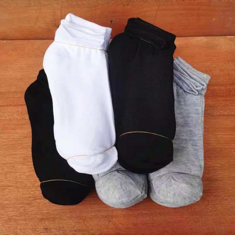 Disposable Socks Men's Short Socks 50 Pairs Summer Men's Black Cheap No-Show Socks Men's Work Socks Men's Socks 100 Pairs