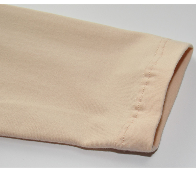 Cộng với phân bón XL quần áo cotton mùa thu phần mỏng cổ tròn đồ lót nhiệt đơn mảnh áo len do lot nu