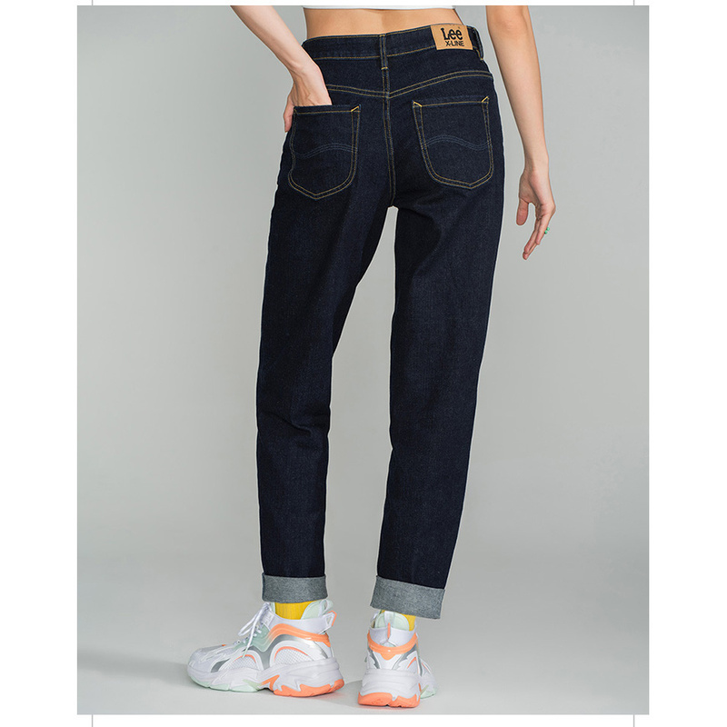 Lee Spring Jeans for Women, Slimming, Versatile, Simple, Trendy, Straight-Leg, High-Waisted, Dark Color, Mall Lwz4112Uz888 Lee Spring Jeans for Women, Slimming, Versatile, Simple, Trendy, Straight-Leg, High-Waisted, Dark Color, Mall Lwz4112Uz888