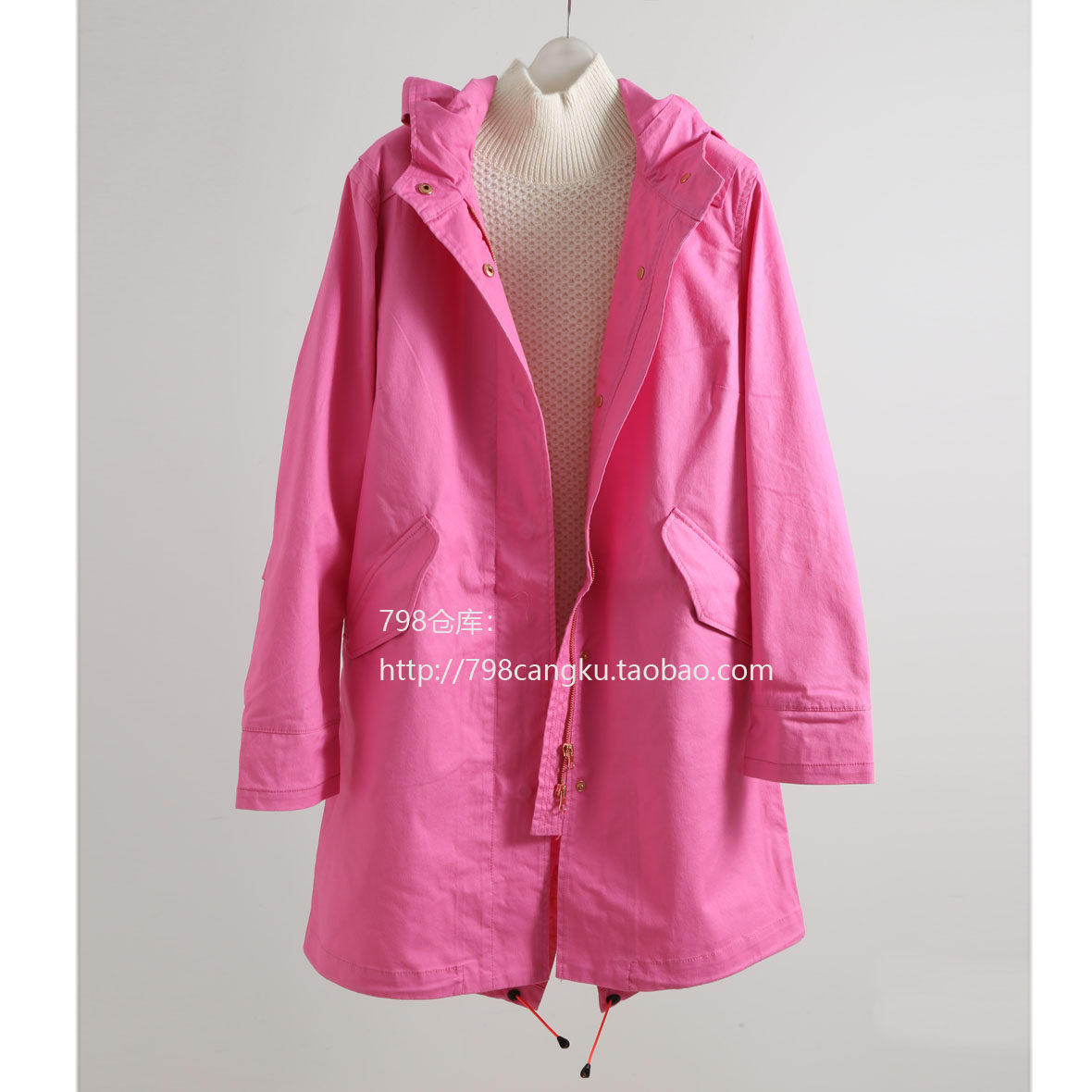 798 ~ sharp goods outdoor windproof leisure urban system windbreaker women 2A8053