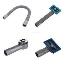 Kitchen sink overflow pipe hose extension Kitchen sink overflow pipe joint Round square sink side drain pipe