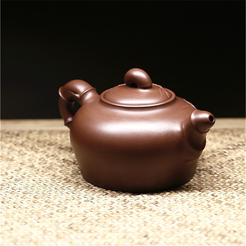Yixing Dingshan Gu Jingzhou Zisha Nồi Handmade Chính Hãng Nghệ Sĩ Dân Gian Nổi Tiếng Handmade Zhou Liying Rongzhu ấm trà đất sét