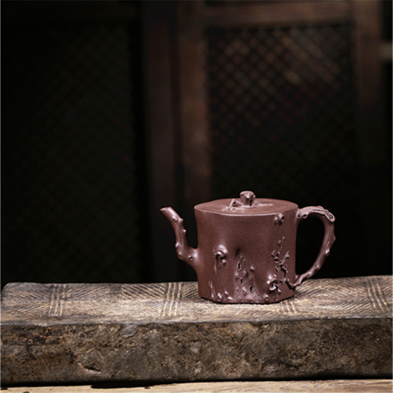 Yixing Dingshan Gu Jingzhou Zisha Nồi Handmade Nghệ Sĩ Dân Gian Nổi Tiếng Handmade Ma Zhuangfei Cao Jingfang bình trà đất