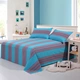 Sọc vải cotton dày cũ thô đơn tấm đôi ký túc xá sinh viên 1,2m1,5m1,8m giường