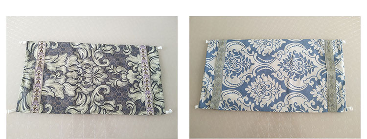 Cũ thô bông gối gối cổ tử cung retro hình chữ nhật chiều cao da zippered gối gối túi có thể điều chỉnh gối - Gối trường hợp goi chu u